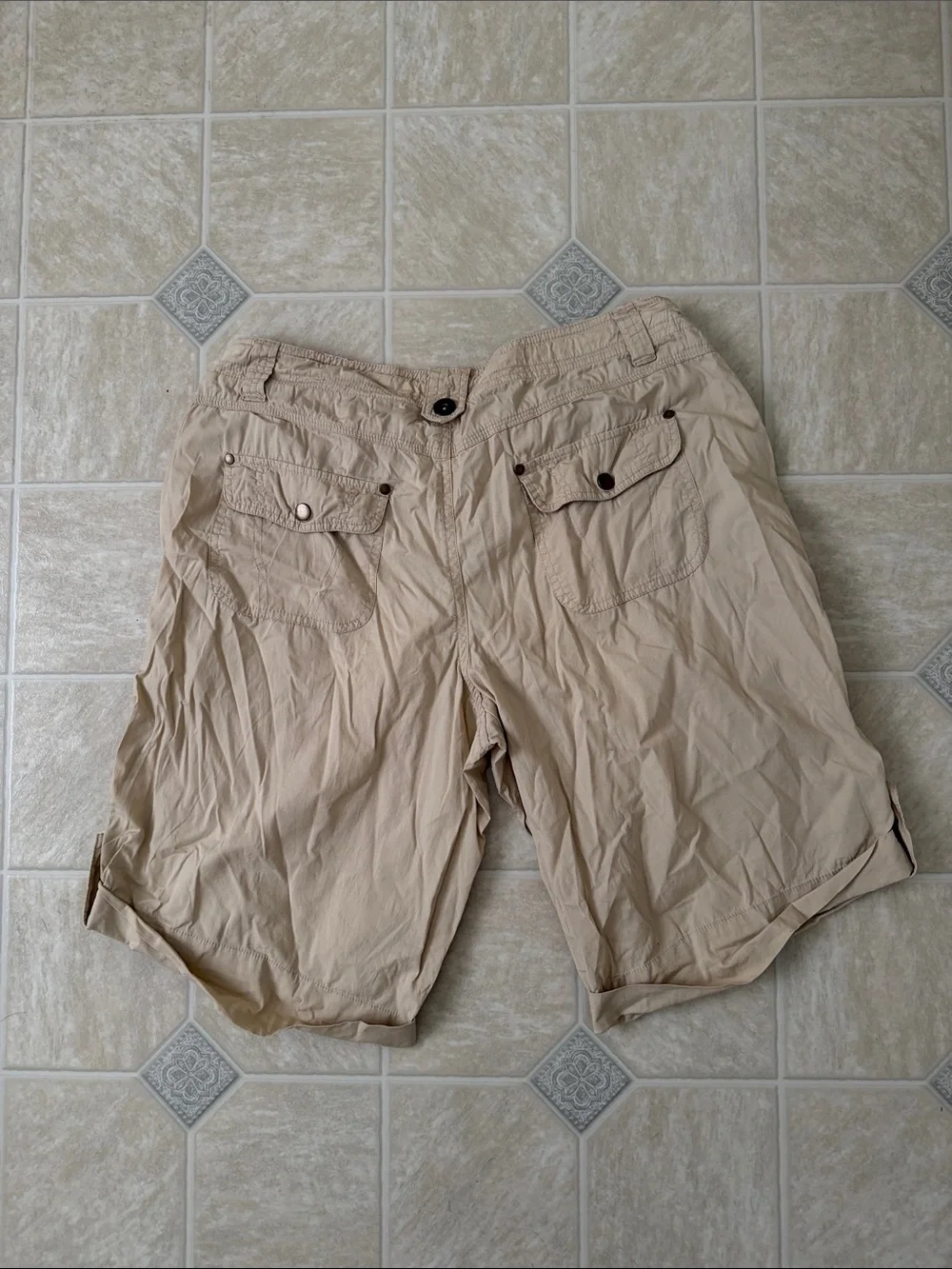 Kim Rogers Khaki Shorts